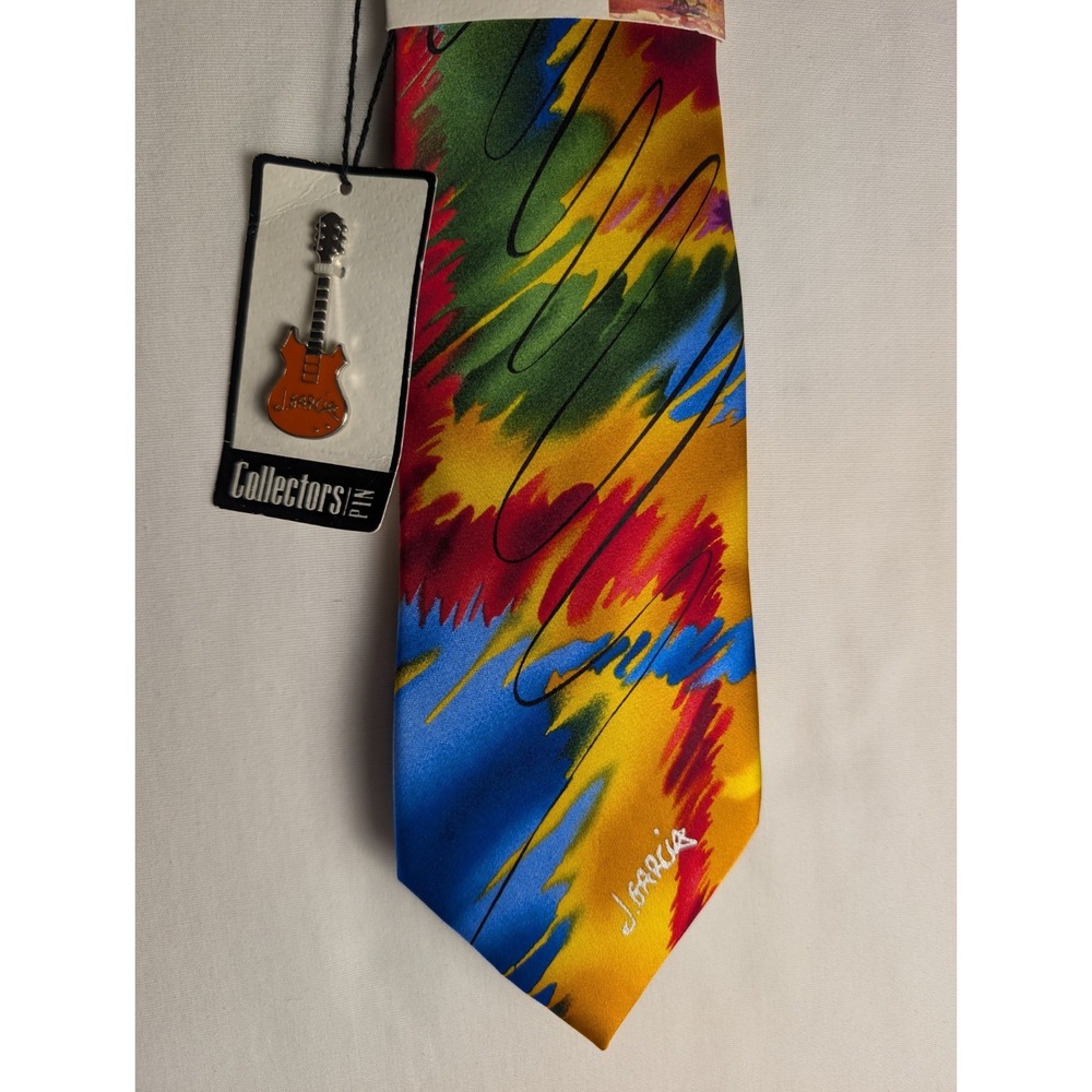 Garcia Men's Necktie Collector's Edition With Collector's Pin New with Tags